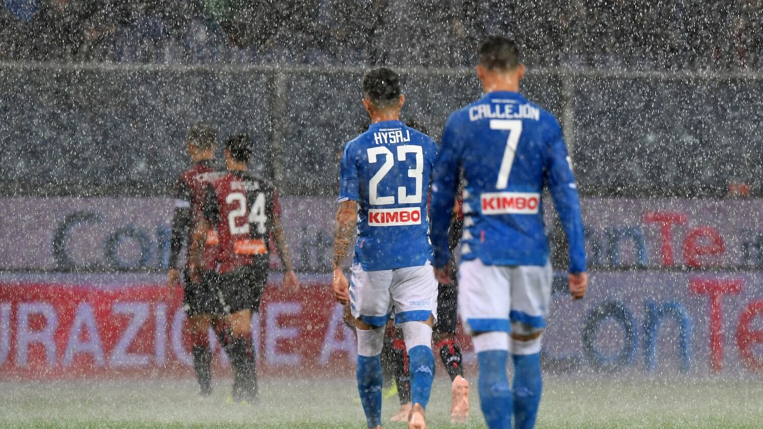 Il Napoli si sveglia dopo il diluvio
