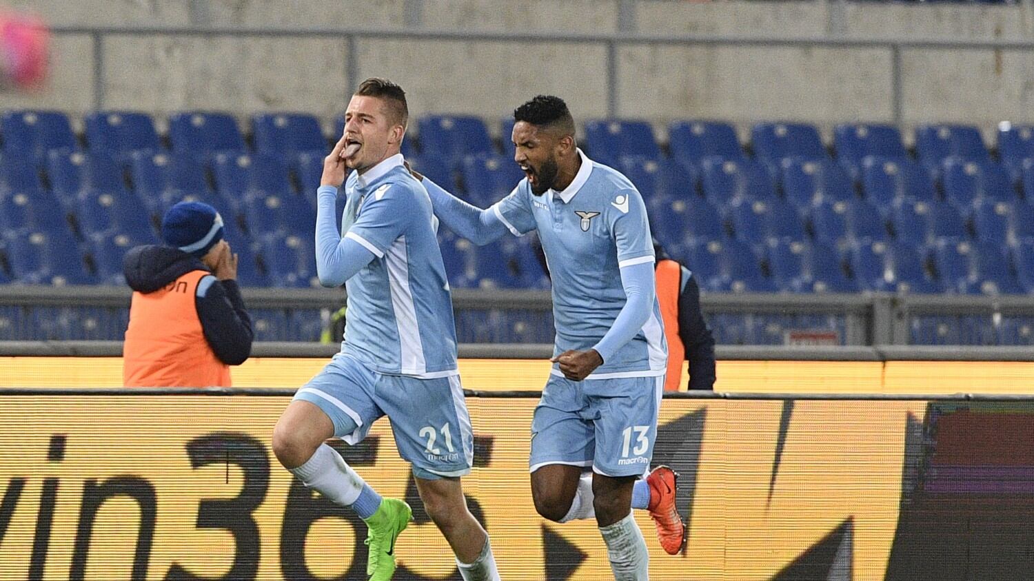 Perla di Milinkovic-Savic. Festa Lazio in extremis