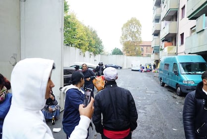L'operazione della polizia in via Bolla  a Milano 2