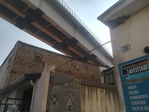 I ponti a rischio tra Napoli e Caserta