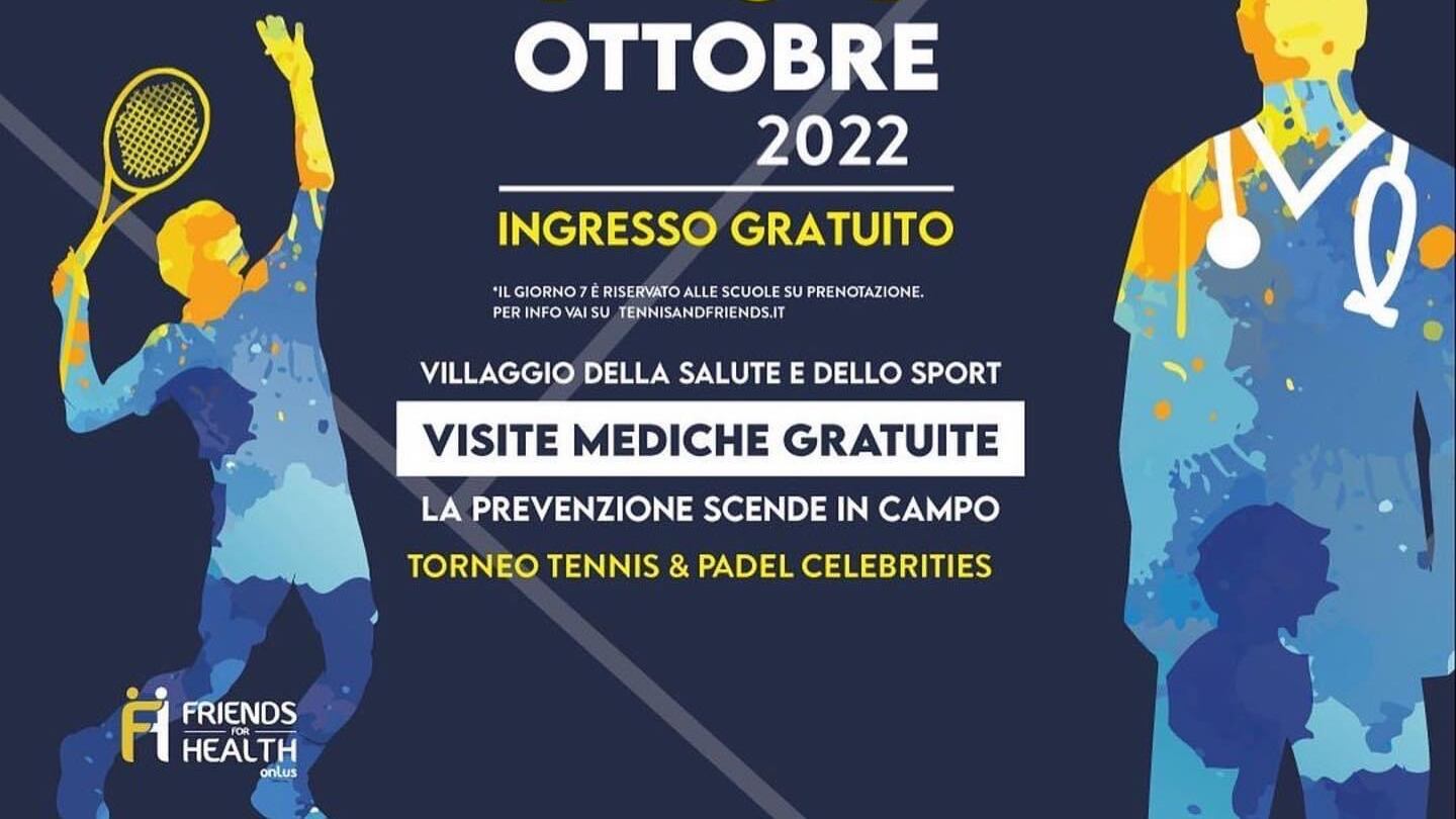 La prevenzione scende al campo centrale del foro italico
