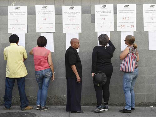 Venezuela alle urne
