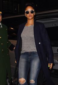 Rihanna e la Campbel a cena insiema a Londra 8