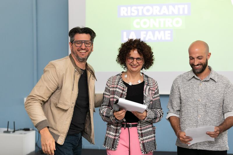 Ristoranri contro la Fame, Tommaso Arrigoni, Stefania Rodio e Paolo Vizzari