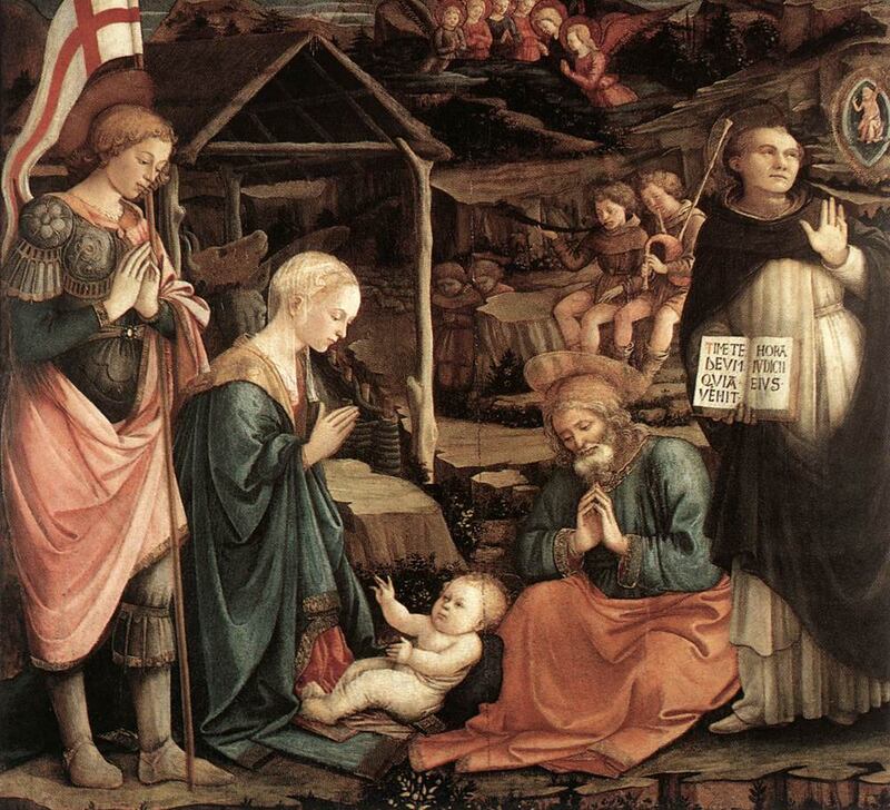 Lippi, adorazione del bambino