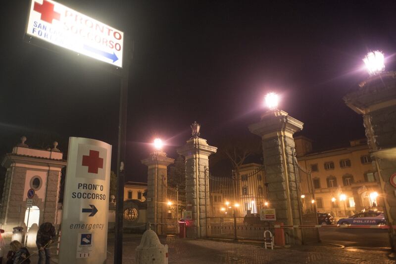 L'ospedale San Camillo di Roma dove è ricoverato Napolitano 7