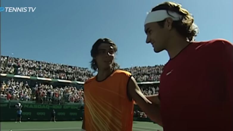 Miami Open 2005, la prima finale Federer-Nadal