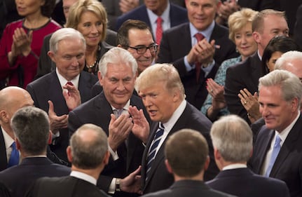 Trump parla davanti al Congresso 4