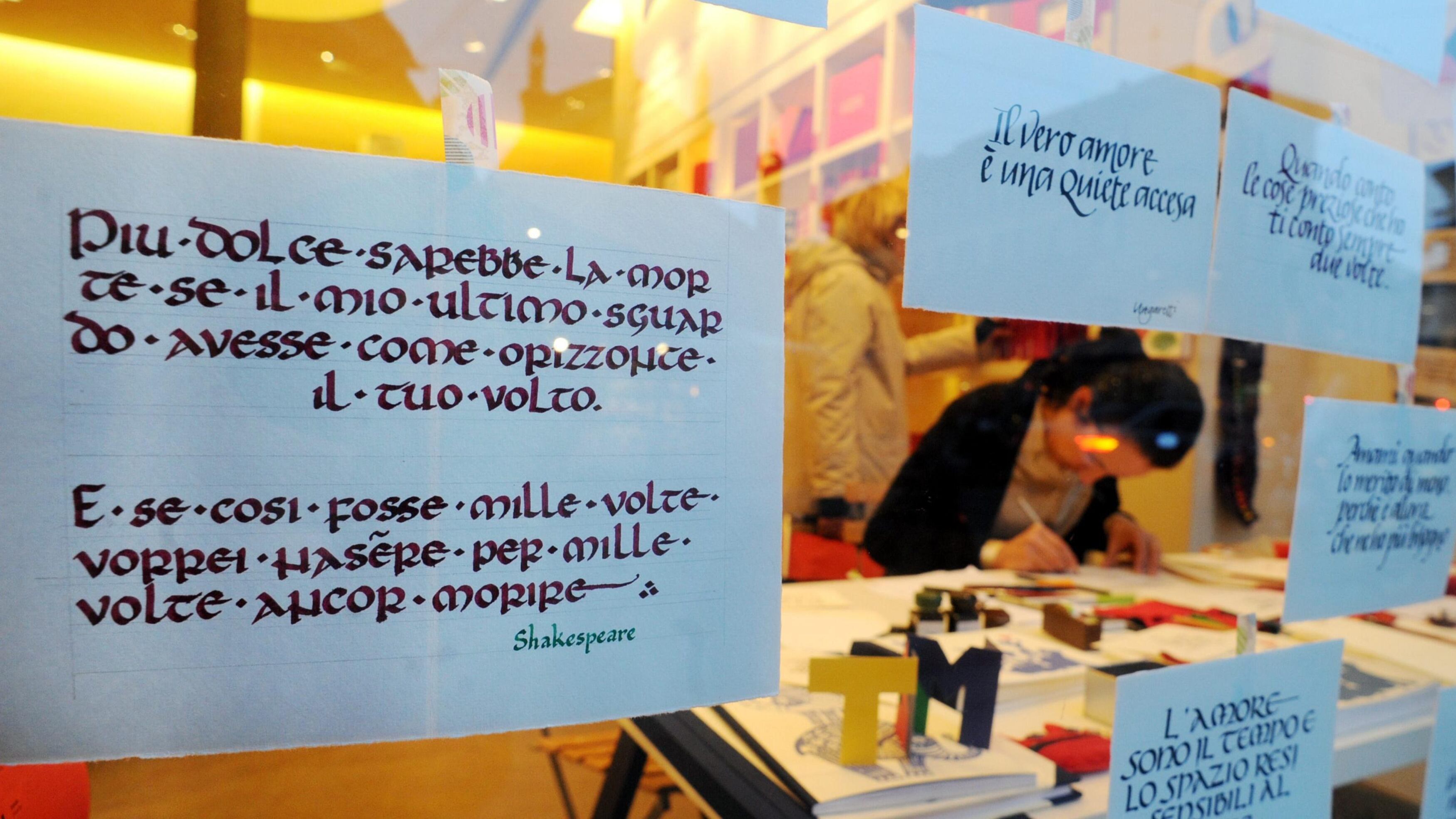 Le parole più gettonate dai clienti? «Ti amo perché sei come sei»