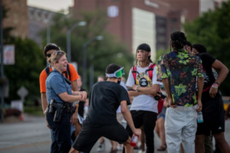 Proteste e Vandalismo contro la Polizia di Kansas City 9