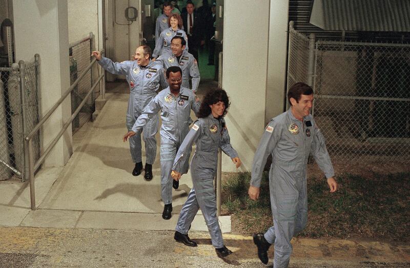 L'equipaggio del Challenger