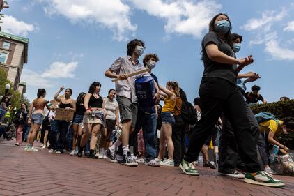 Manifestazione pro Palestina Usa 7
