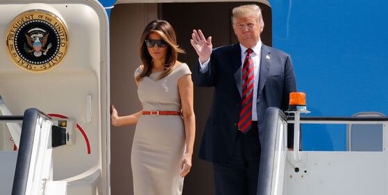 Melania Trump nel Regno Unito 5