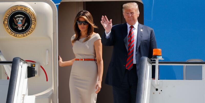 Melania Trump nel Regno Unito 5