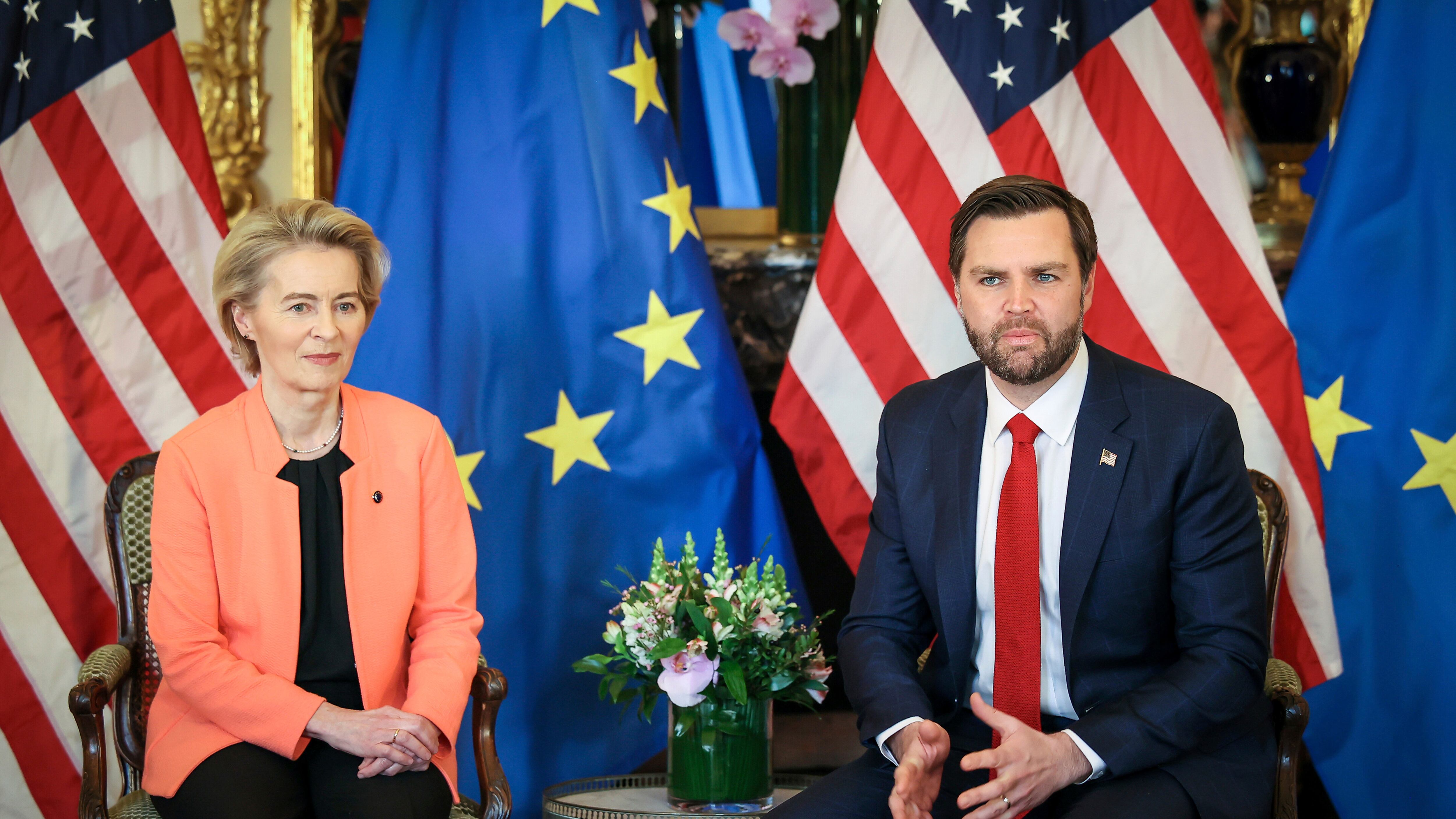 Von der Leyen-Vance primo vertice tra due leader lontani. La promessa sul gas