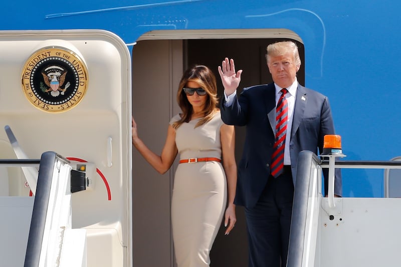 Melania Trump nel Regno Unito 4