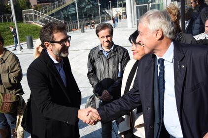 L'inaugurazione di via Mike Bongiorno 4