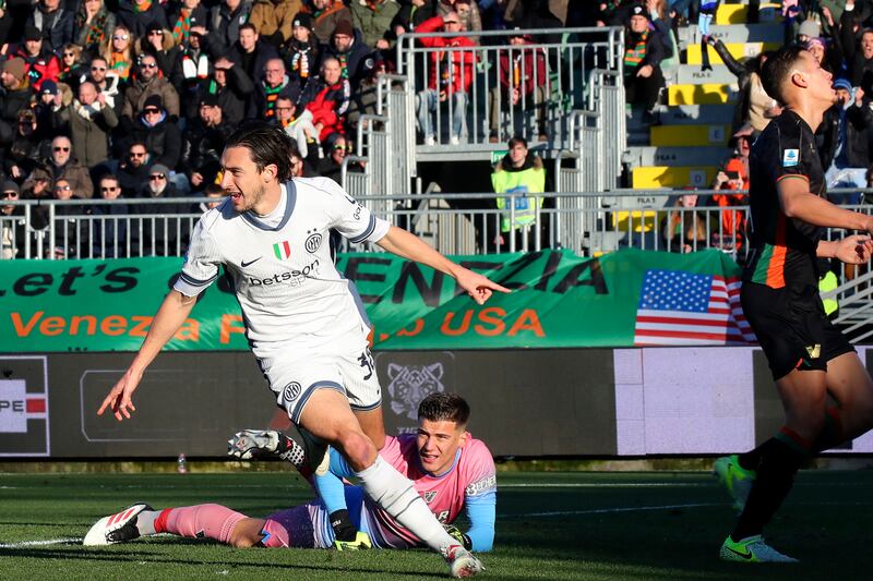 Venezia Inter Darmian celebrazione