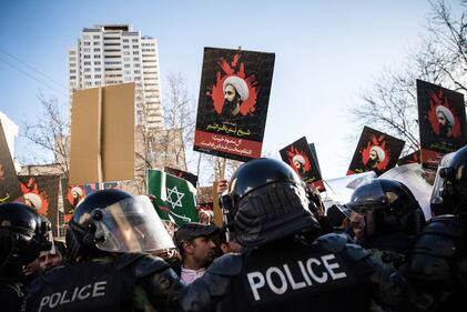 Proteste dopo l'uccisione di Nimr al Nimr 9
