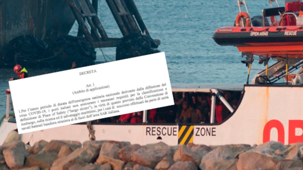 Il governo ha chiuso i porti: "L'Italia non è un luogo sicuro"