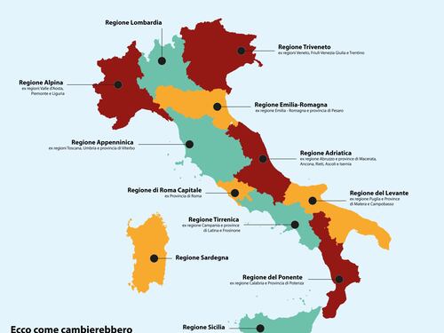 "Tagli alle Regioni: da 20 a 12": il Pd si spacca sulla riforma