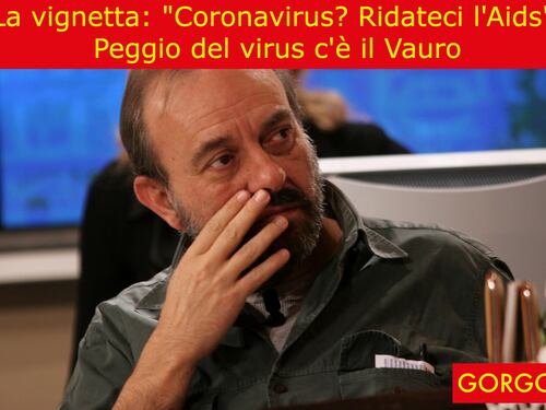 La satira del giorno: il cattivo gusto di Vauro