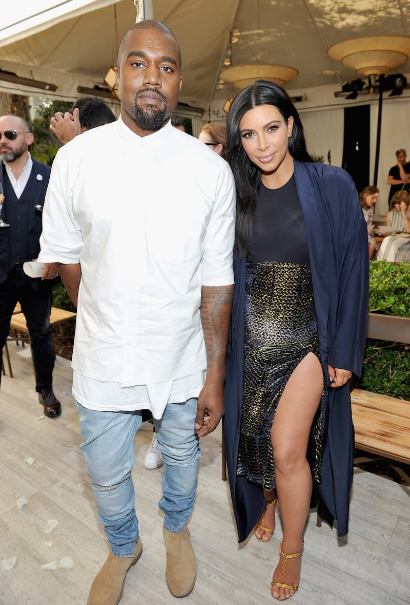 Kim Kardashian e Kanye West, foto della coppia 13