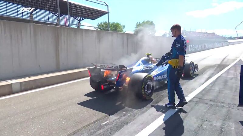 F1 Austria gara Sainz fuoco