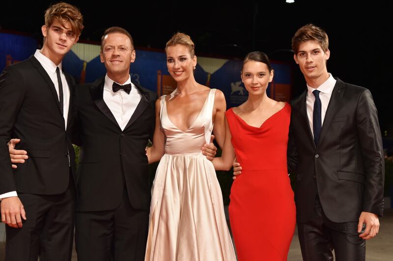 Rocco Siffredi e famiglia alla Mostra del Cinema di Venezia 17