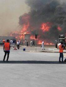 Incendio a Termoli, evacuato stabilimento Fiat 5