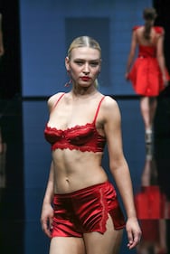 La sfilata al Salon De La Lingeriè dell'intimo francese 7