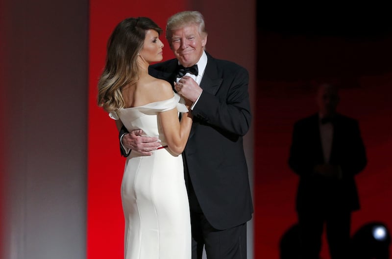 Melania e Donald Trump, coppia presidenziale 17