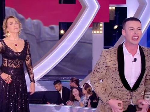 Gf, Angelo Sanzio sbotta in diretta contro Simone: "Hai una faccia di m..."
