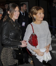 Chiodo, leggins e tacchi alti: la Boschi "conquista" Veltroni 7