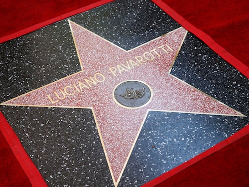 A Pavarotti la Stella sulla Walk of Fame