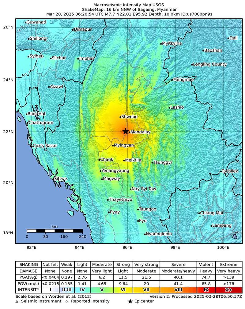 Terremoto nel sud-est asiatico: crolli e dispersi 1