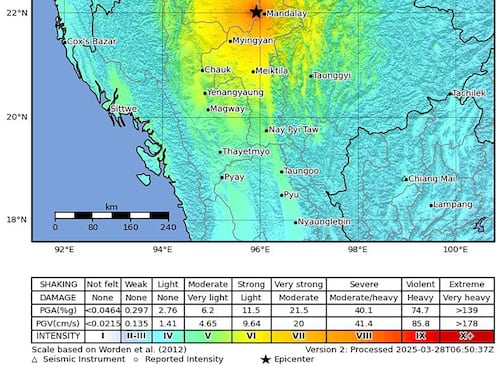 Terremoto nel sud-est asiatico: crolli e dispersi