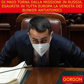 La satira del giorno. Di Maio torna dalla Russia 1