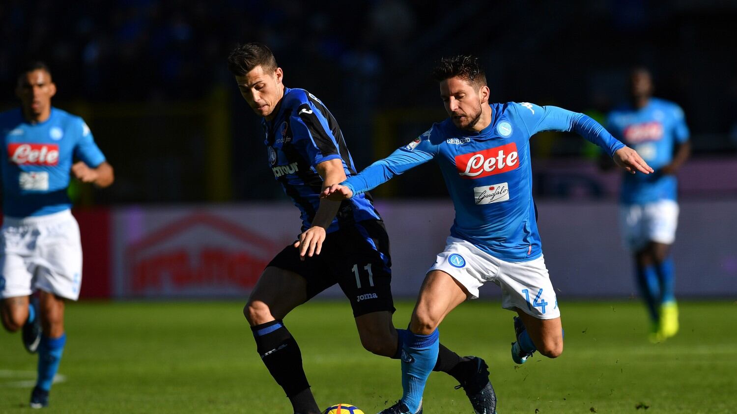 Il Napoli espugna Bergamo: Mertens manda ko l'Atalanta
