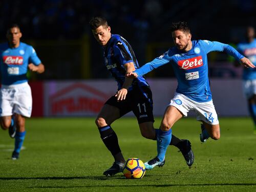 Il Napoli espugna Bergamo: Mertens manda ko l'Atalanta