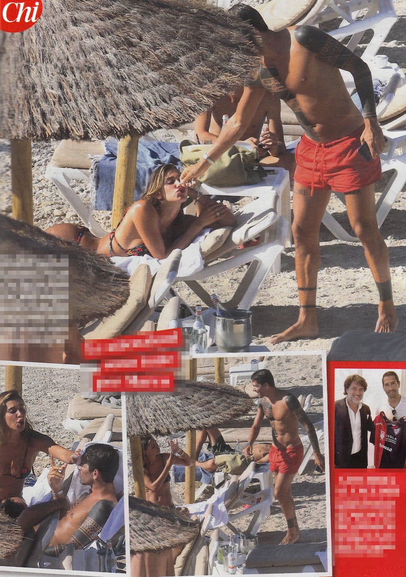Belén e Borriello, baci e carezze a Ibiza 2