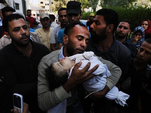 Leila Ghandour, una neonata di 8 mesi uccisa a Gaza