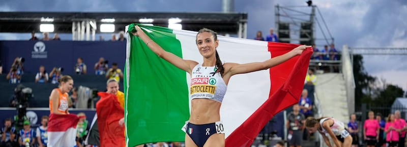 Europei di atletica, Battocletti non si ferma più: oro anche nei 10.000 metri