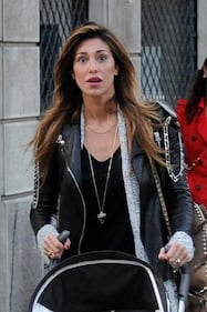 Belen Rodriguez mamma sexy per Santiago 1