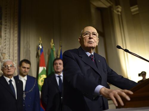 Napolitano scioglie le Camere