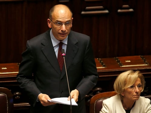 Il discorso di Enrico Letta alle Camere