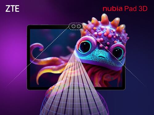 Ecco il nubia Pad: il primo tablet 3D AI di ZTE