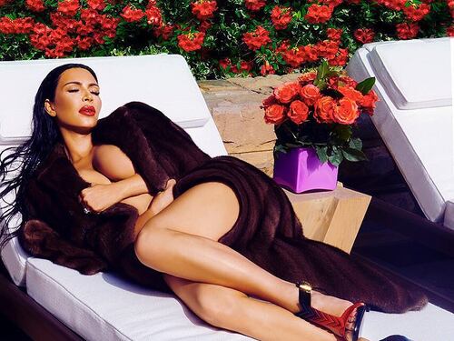 Kim Kardashian: nuda su Instagram, pronta a diventare First Lady