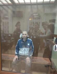 Gli attentatori di Mosca dopo l'arresto e in tribunale 1
