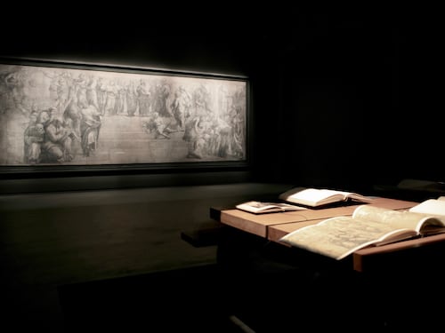Raffaello, il cartone restaurato ritorna a splendere alla Pinacoteca Ambrosiana di Milano